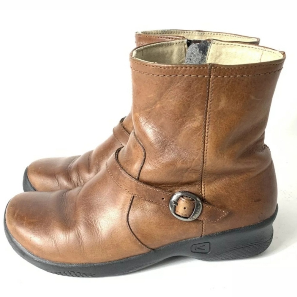 KEEN Bern Waterproof Leather Ankle Boots